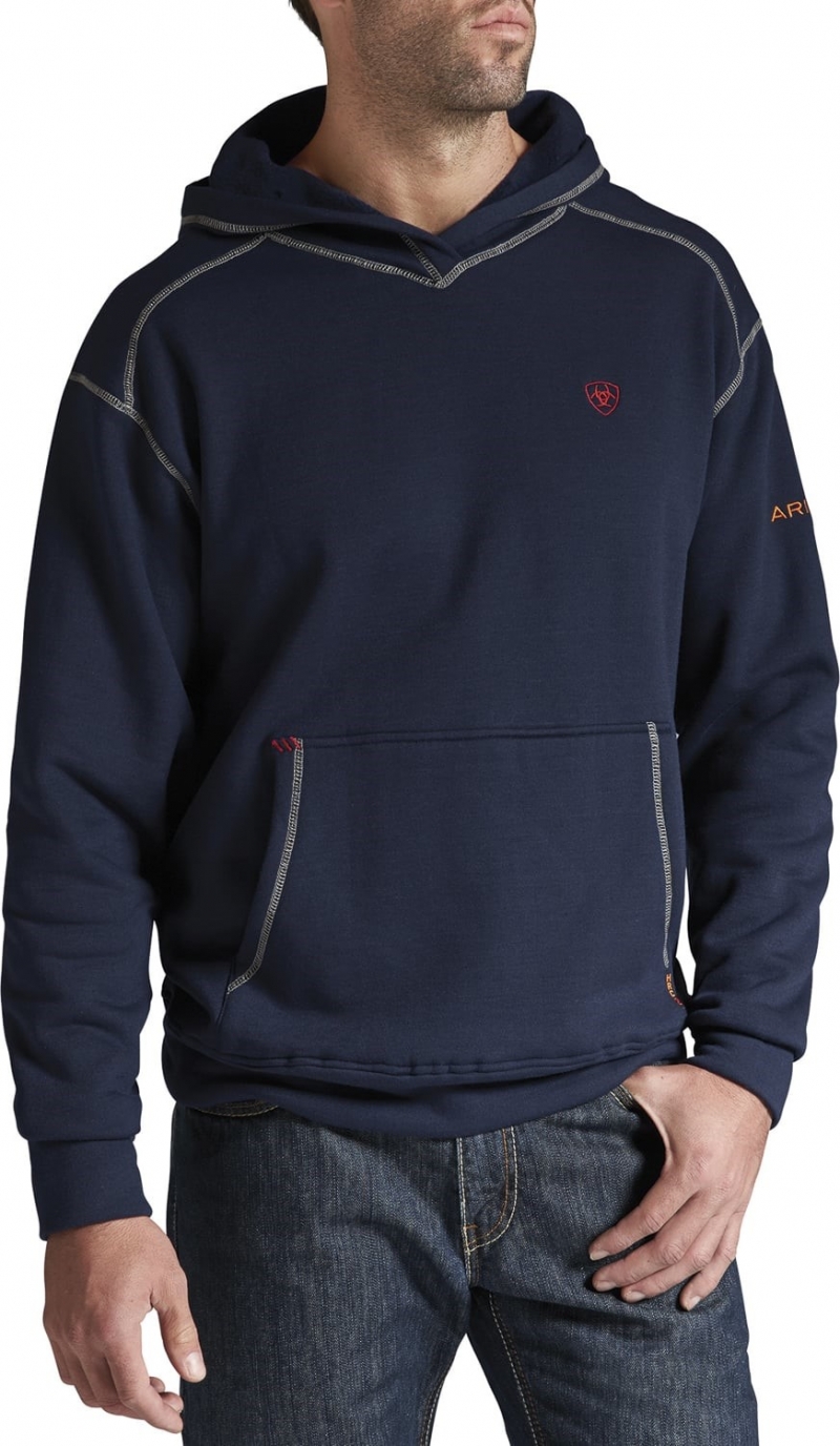 Ariat FR Polartec Hoodie - Navy