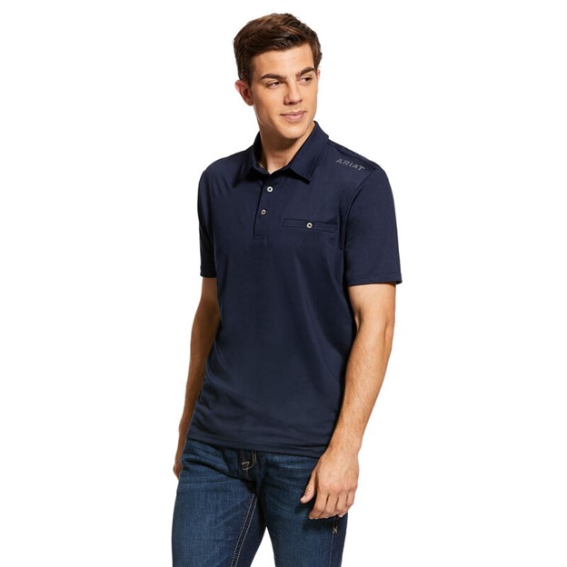 Ariat Norco Polo S/S Shirt - Navy