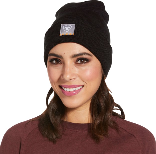 Ariat Women's Rebar Watch Cap - Black