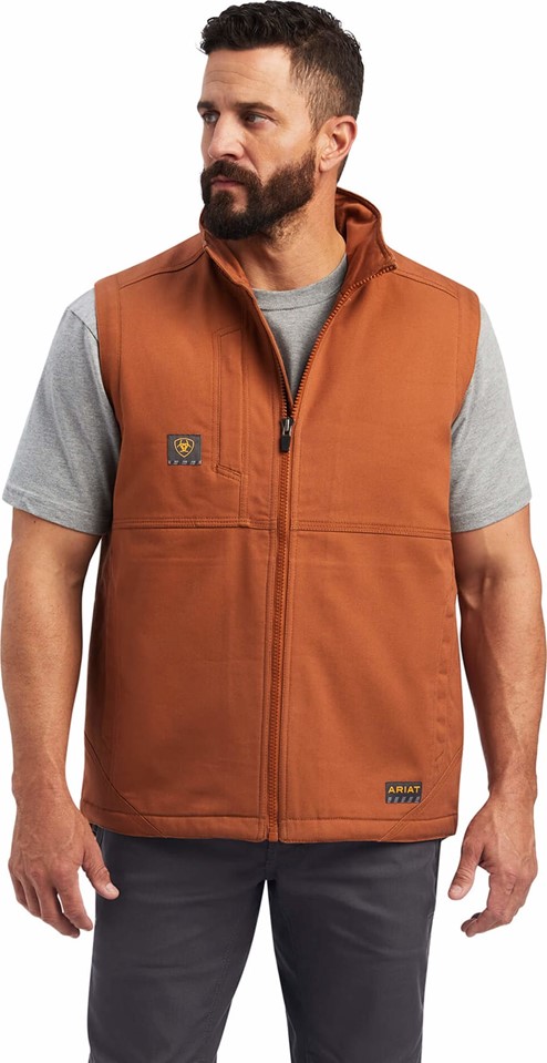 Ariat Rebar DuraCanvas Vest - Copper