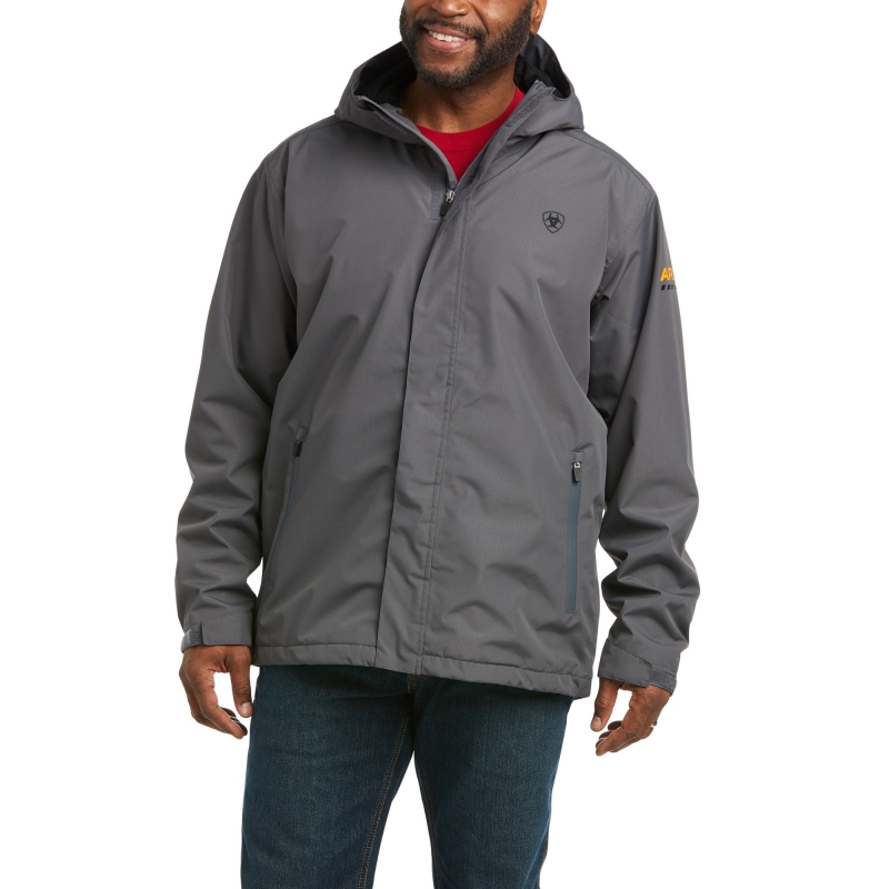 Ariat Rebar Stormshell Waterproof Jacket - Rebar Grey