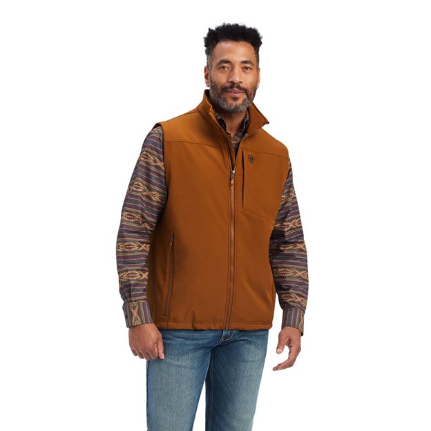 Ariat Logo 2.0 Softshell Vest - Chestnut