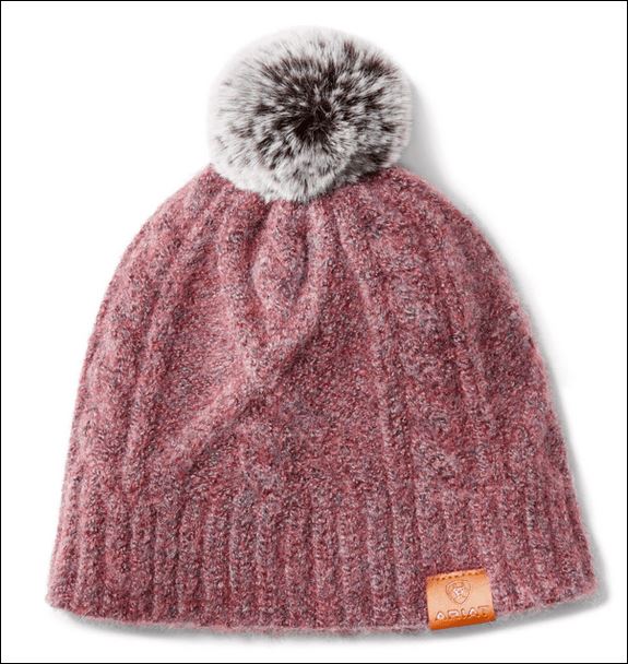 ***ONLY TWO LEFT***Ariat Women's Entwine Beanie - Wild Ginger Heather