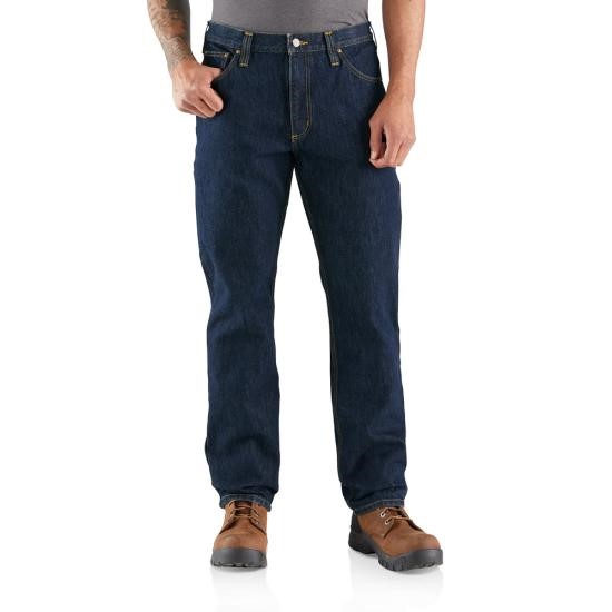 Carhartt Relaxed Fit Straight Leg Heavyweight 5 Pocket Jean - Freight