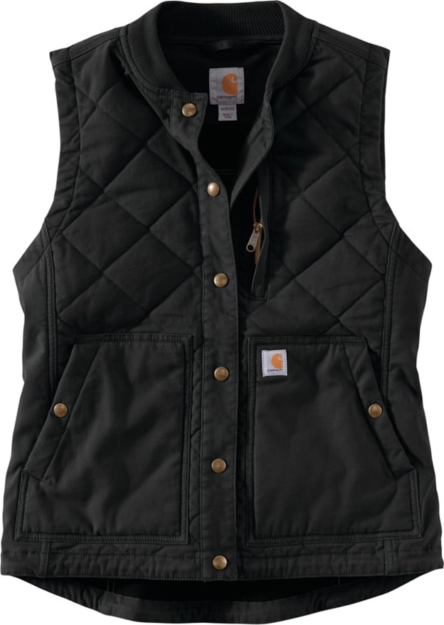 Carhartt Women's Rugged Flex Canvas Rib Collar Vest