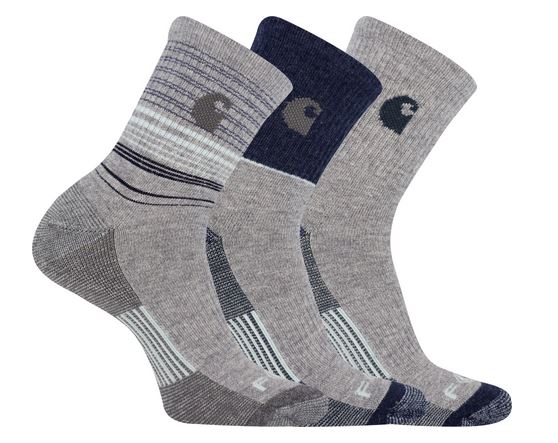 *SALE* ONLY (1) XL LEFT!! Carhartt Socks Force Merino Wool Quarter Length - 3 Pack