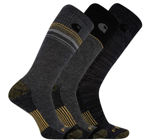 Carhartt Force Merino Wool Crew Sock - 3 Pack