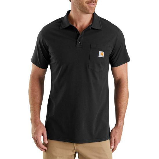 Carhartt Force Delmont Pocket Polo S/S Shirt