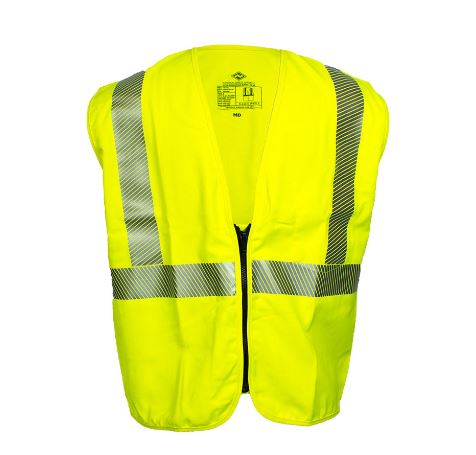 NSA DriFire FR HI-VIS Class 2 Dual Hazard Safety Vest - HI VIS Yellow